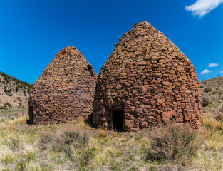 Historical Panaca Summit Charcoal Kilns, Lincoln County, Nevada, USA