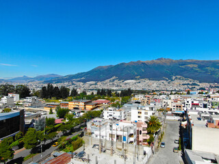 Quito capital city of Ecuador beautiful landscape