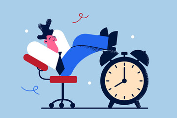 Stress free time management concept