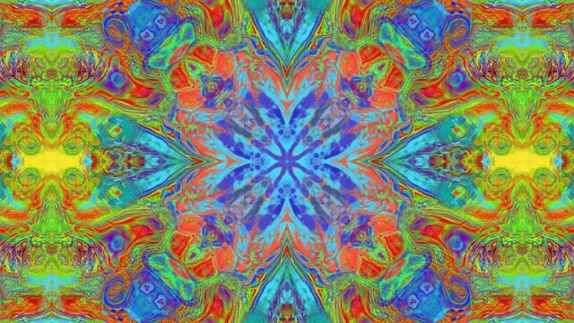 Abstract multicolored kaleidoscope background. design, art