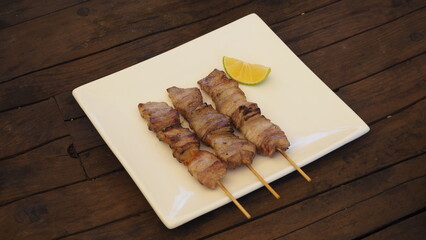 豚バラ串