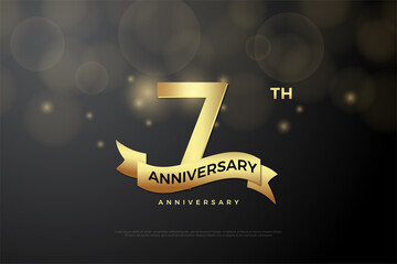 Background for 7th Anniversary Celebration.
