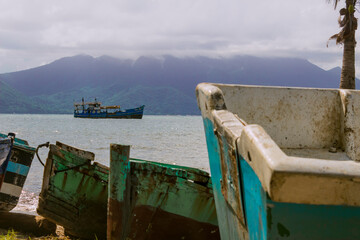 Fototapeta na wymiar Mar y paz