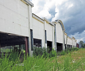 An Abandoned Shopping Center, never completed.