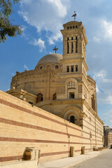 Fototapeta na wymiar St. George's church in Cairo, Egypt 