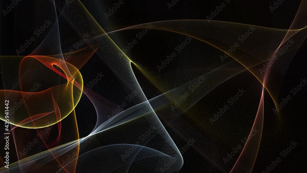 Aufkleber technology digital wave abstract title multicolored animation for business background. loop dynamic 