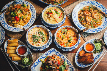 Thai food buffet