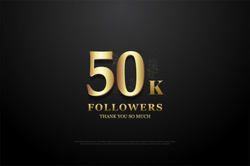 50k background followers for celebration and gratitude.