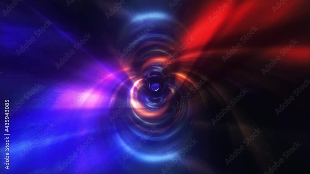 Poster abstract creative colorful multicolored vortex background. 4k 3d seamless looping speed of light, ne