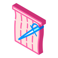 bullfighting spain isometric icon vector. bullfighting spain sign. isolated symbol illustration