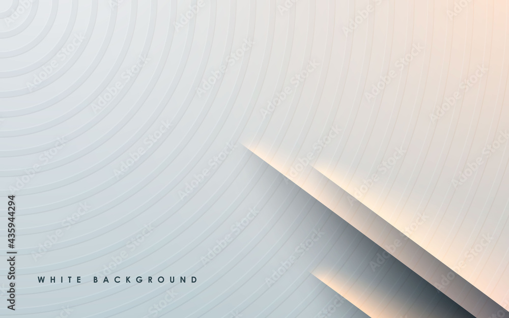 Poster abstract gradient background with papercut effect