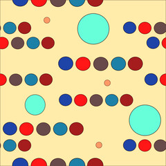 Retro Spotty Repeat Pattern
