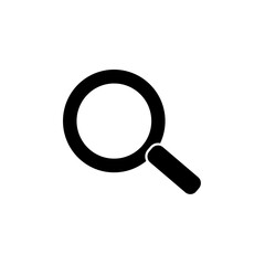 Graphic flat search icon for your design and website