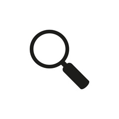Graphic flat search icon for your design and website