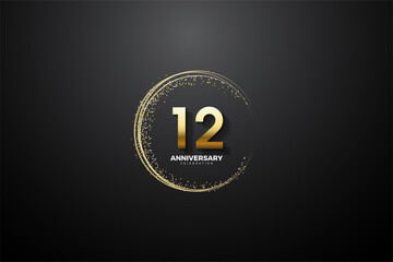 12th Anniversary Celebration Background.