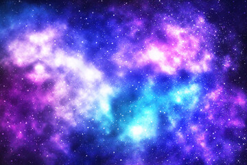 Galaxy with stars and space background. backdrop illustration	