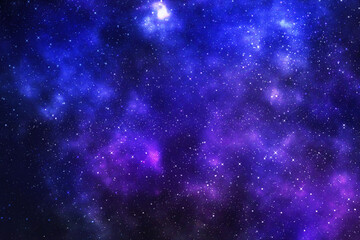 Naklejka na ściany i meble Galaxy with stars and space background. backdrop illustration