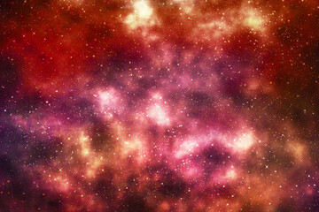 Galaxy with stars and space background. backdrop illustration	