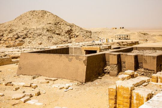 Ruins Near To The Pyramid Of Unas