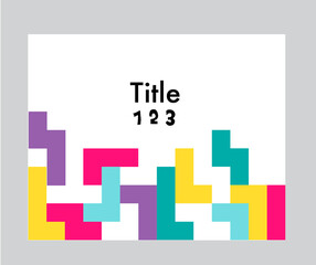 タイトル背景に使える幾何学模様／バナー背景