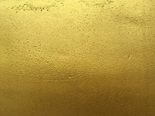 Gold background texture of the wall