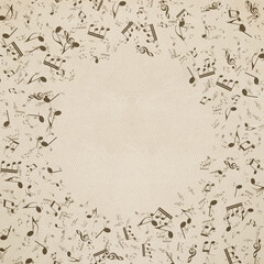 Old musical background.