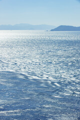 佐田岬半島から見た豊後水道（愛媛県伊方町）