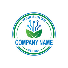 nature logo , farm logo vector