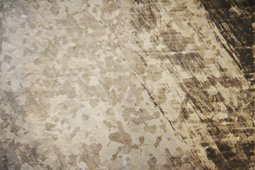 Detail of beige grunge galvanized iron metal plate