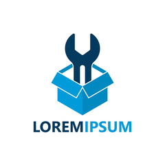 Repair box logo template design