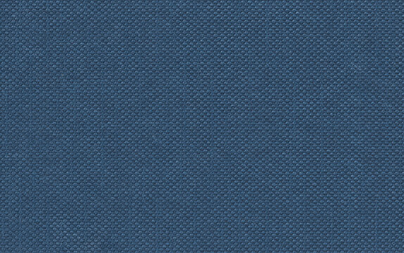 Blue fabric book cover texture, seamless repeating pattern