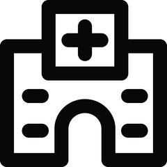 Fototapeta premium Hospital Building