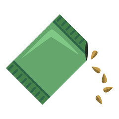 Package of Seeds. Sowing Icon.