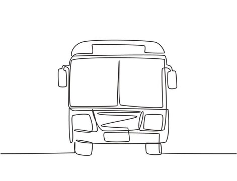 school bus, grassland, Cartoon, Pencil Sketch - Arthub.ai