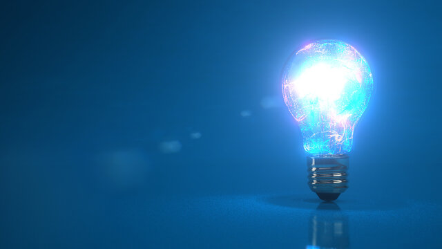 Light Bulb Color Splash