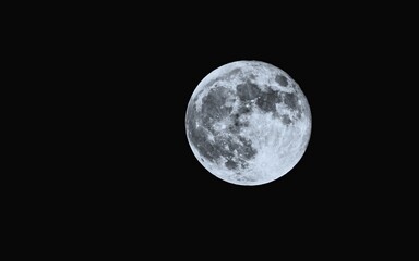 The full moon is the lunar phase when the Moon appears fully illuminated from Earth's perspective.