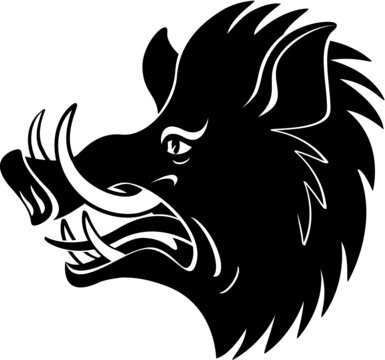 recommend clip art: wild boar head