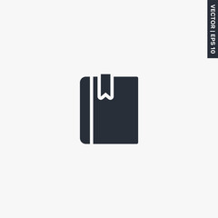 Diary, premium quality flat icon