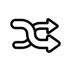 Arrows Shuffle Icon