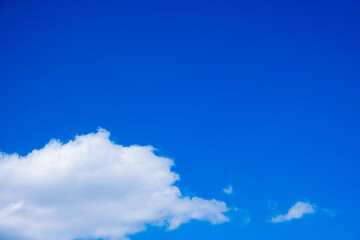 blue sky with clouds