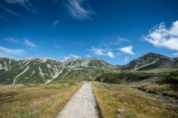 立山縦走, 北アルプストレッキング