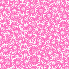 all over print pink seamless repeat pattern