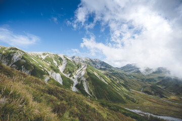 Fototapeta premium 立山縦走, 北アルプストレッキング