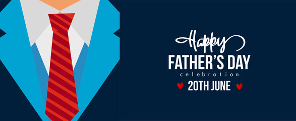 Happy Father’s Day lettering greeting card. Vector illustration.Poster or banner with super dad concept , I love my dad