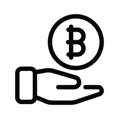 Bitcoin Profit Icon