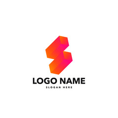 S LOGO - S LETTER LOGO- S MODERN LOGO