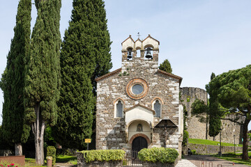 Fototapeta na wymiar Holy Spirit chapel in Gorizia, Italy