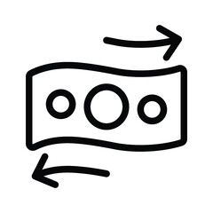 Money exchange icon