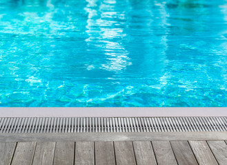 Obraz premium swimming pool ladder