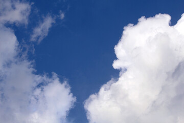 blue sky with clouds